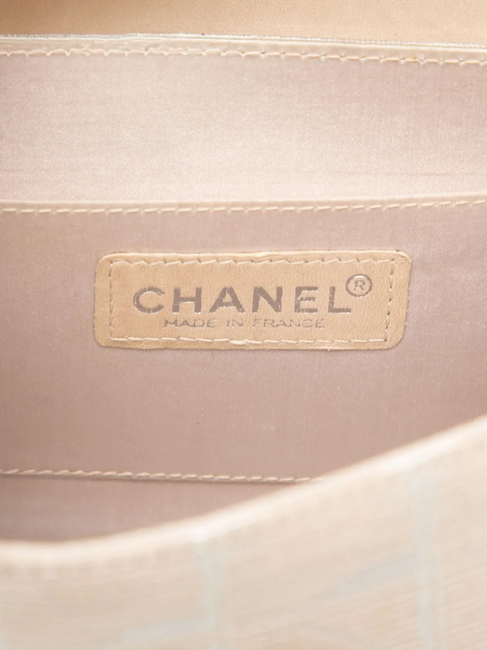 Chanel Pre Owned 2002 2003 Mini New Travel Line Nylon Accordion Flap Shoulder Bag