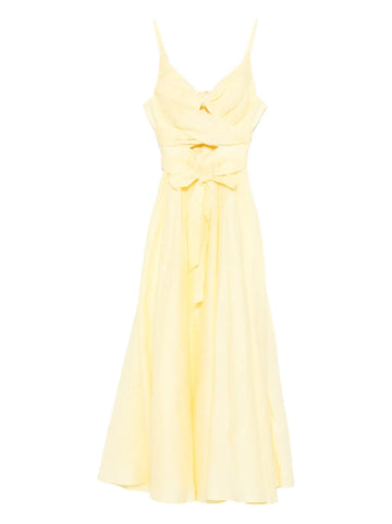 Zimmermann Tie Waist Midi Dress