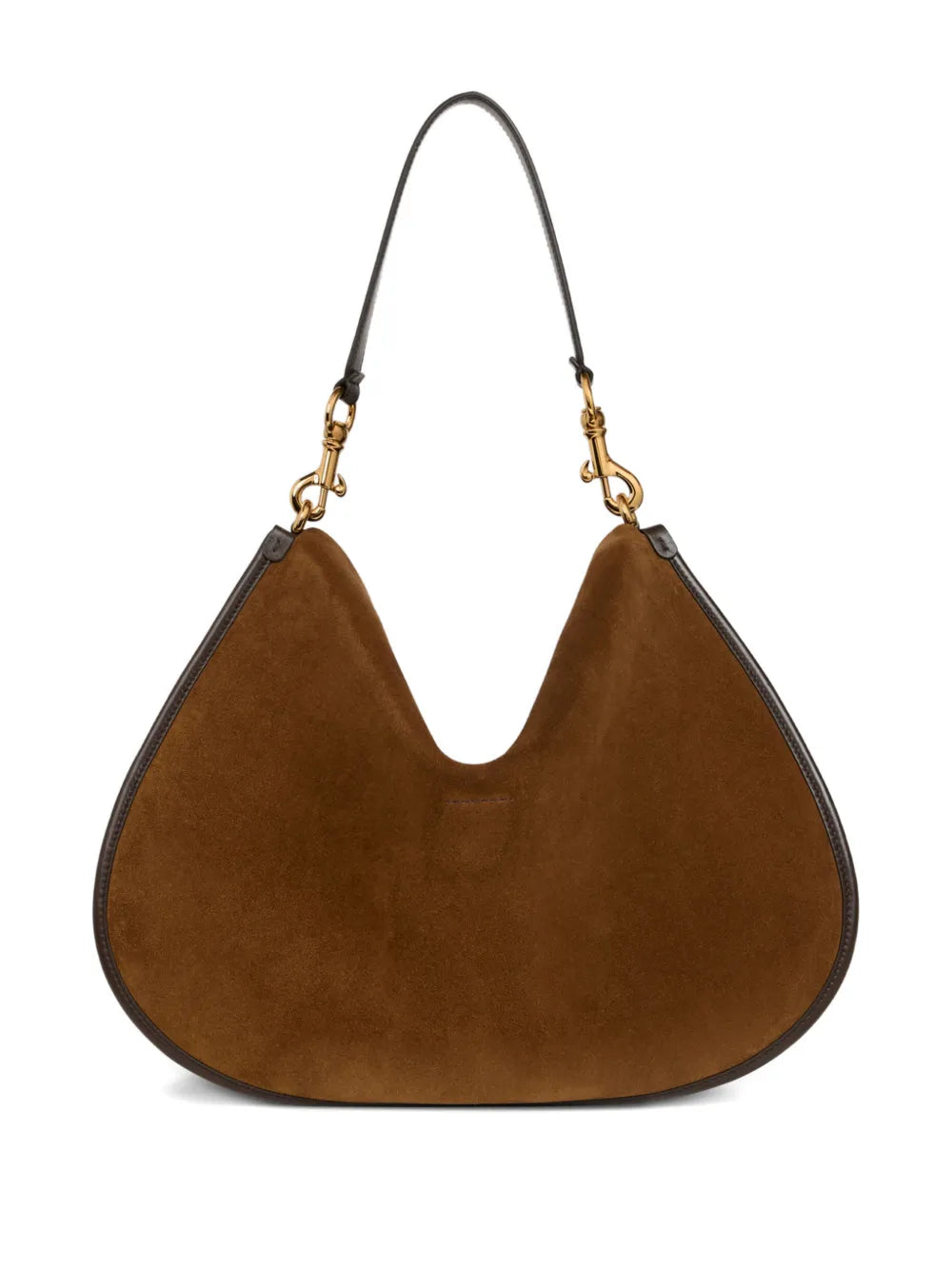 Etro Pony Embroidery Suede Maxi Shoulder Bag