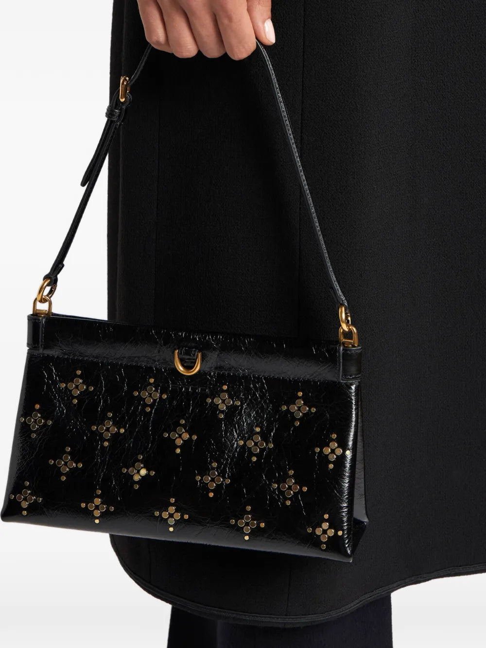 Etro Small Talk Studded Shoulder Bag
