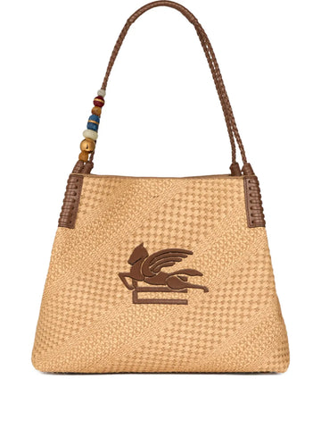 Etro Large Libra Pegasus Shoulder Bag