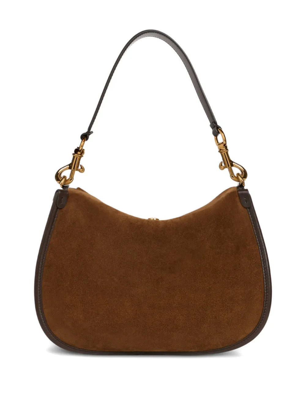Etro Pony Floral Embroidery Suede Medium Shoulder Bag