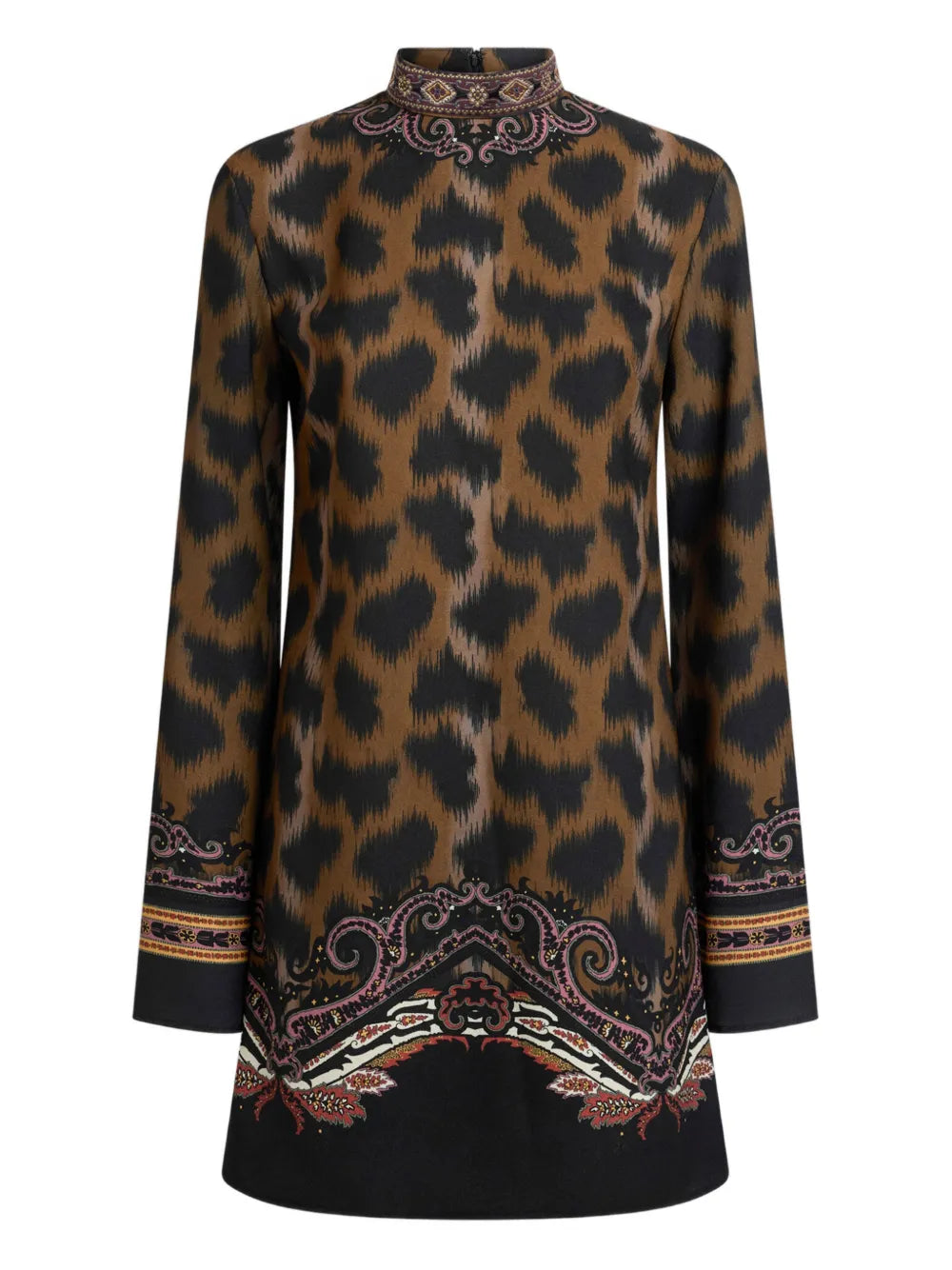 Etro Animal Print Tunic Dress