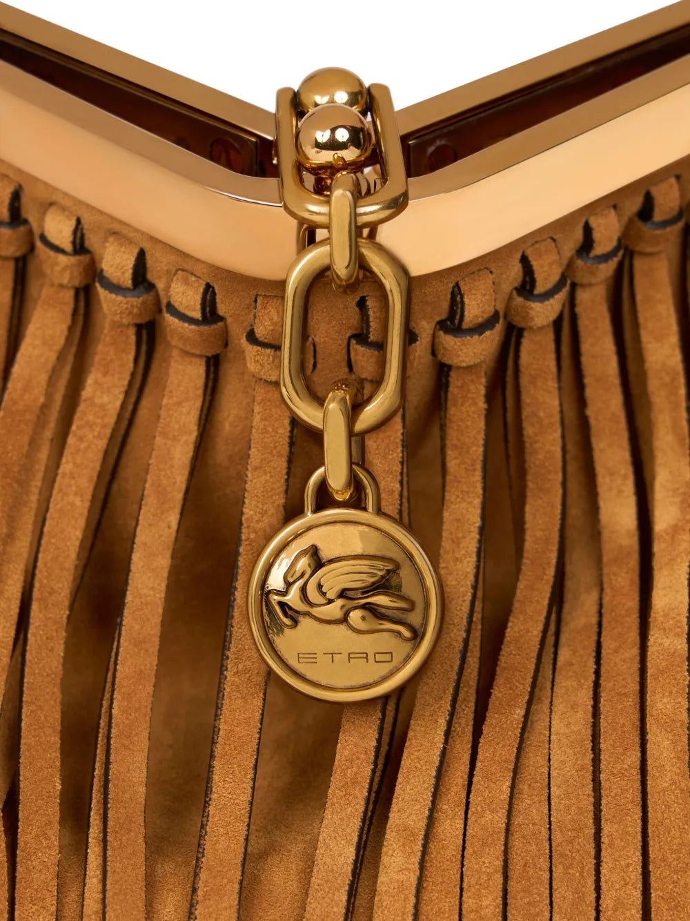Etro Medium Vela Fringing Shoulder Bag