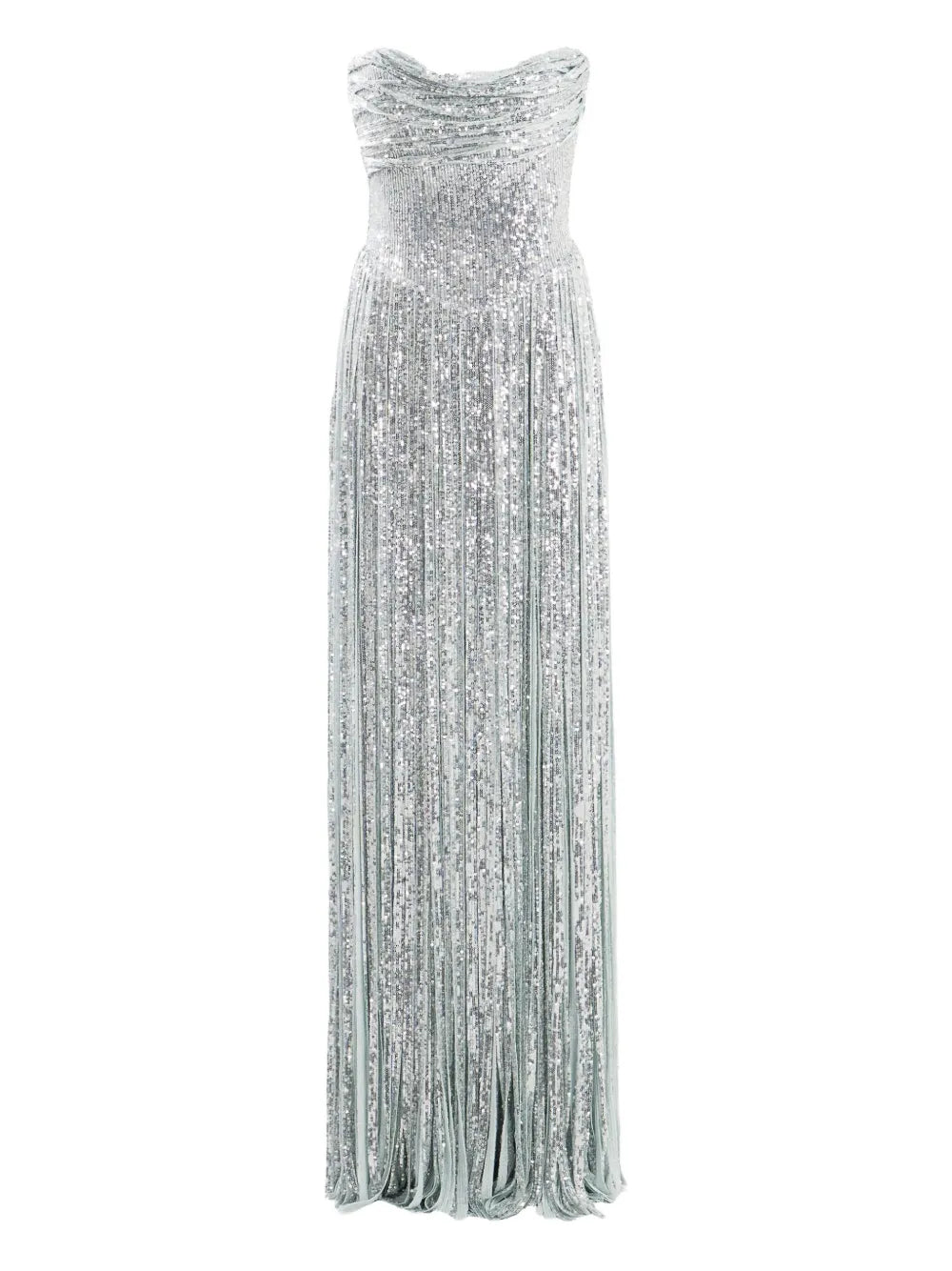 Ana Radu Fringed Detail Maxi Dress