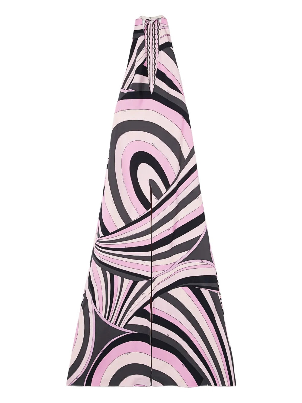 Pucci Print V Neck Long Dress