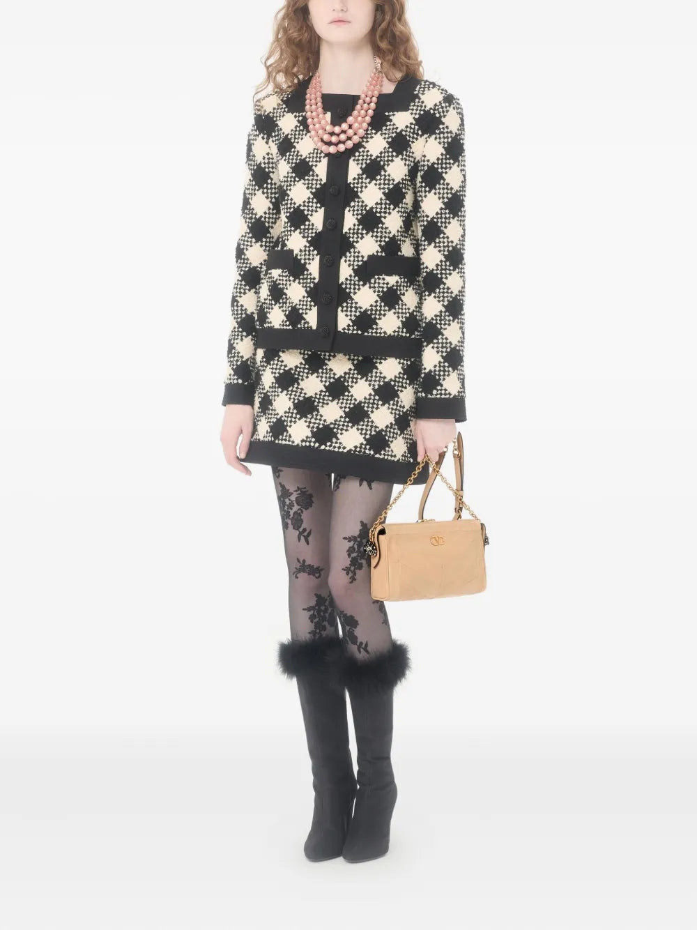 Valentino Garavani Valentino Garavani Panthea Small Shoulder Bag