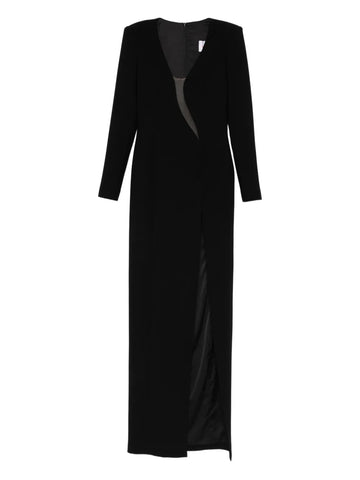 Silk Love Lace Monalisa Long Sleeve Maxi Dress