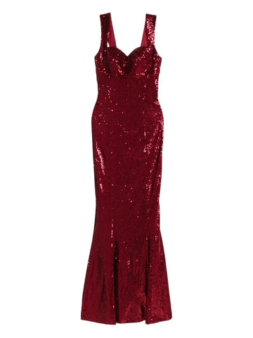 Silk Love Lace Annabel Sequin Maxi Dress