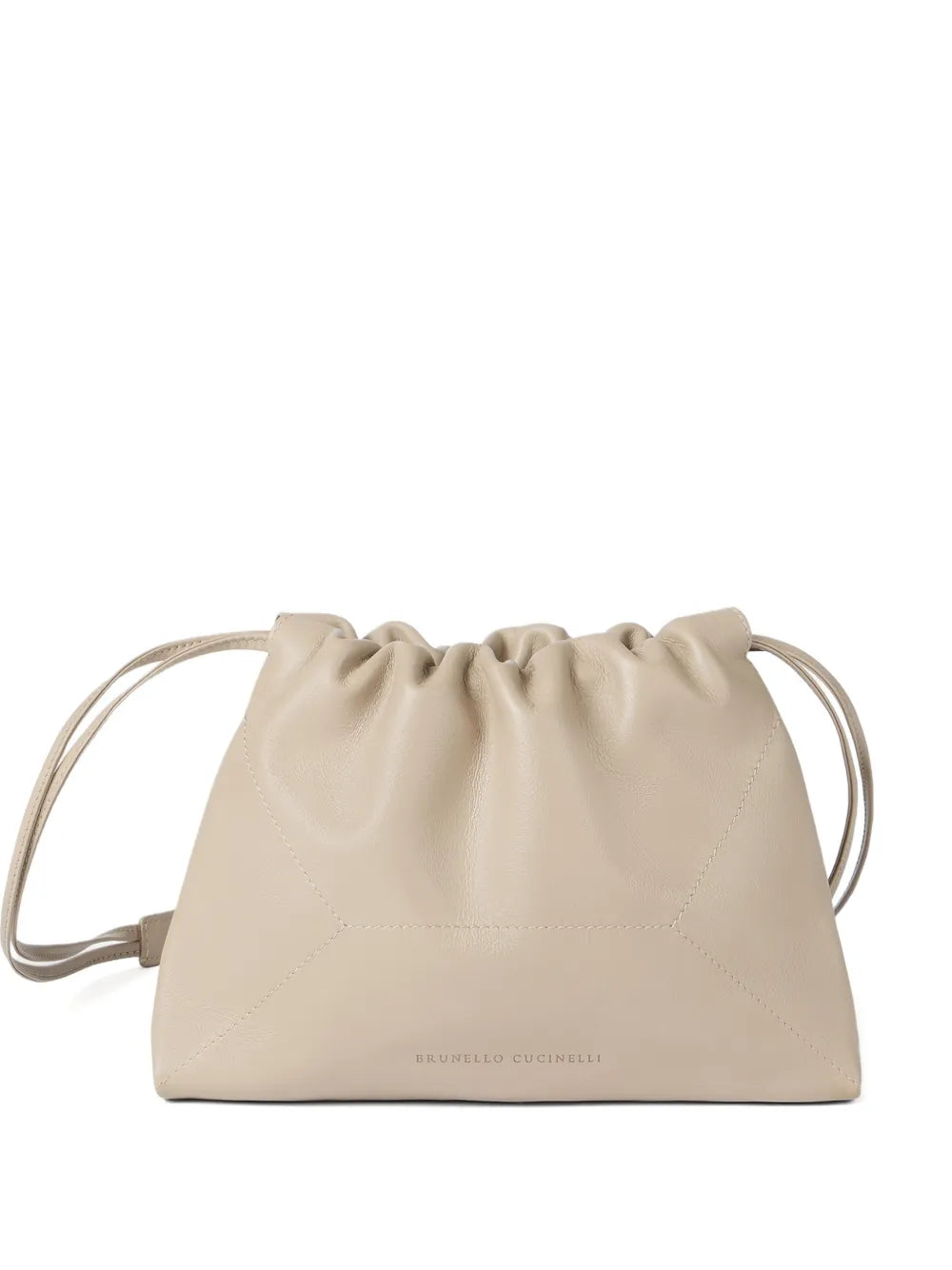 Brunello Cucinelli Bc Duo Monili Detail Leather Shoulder Bag