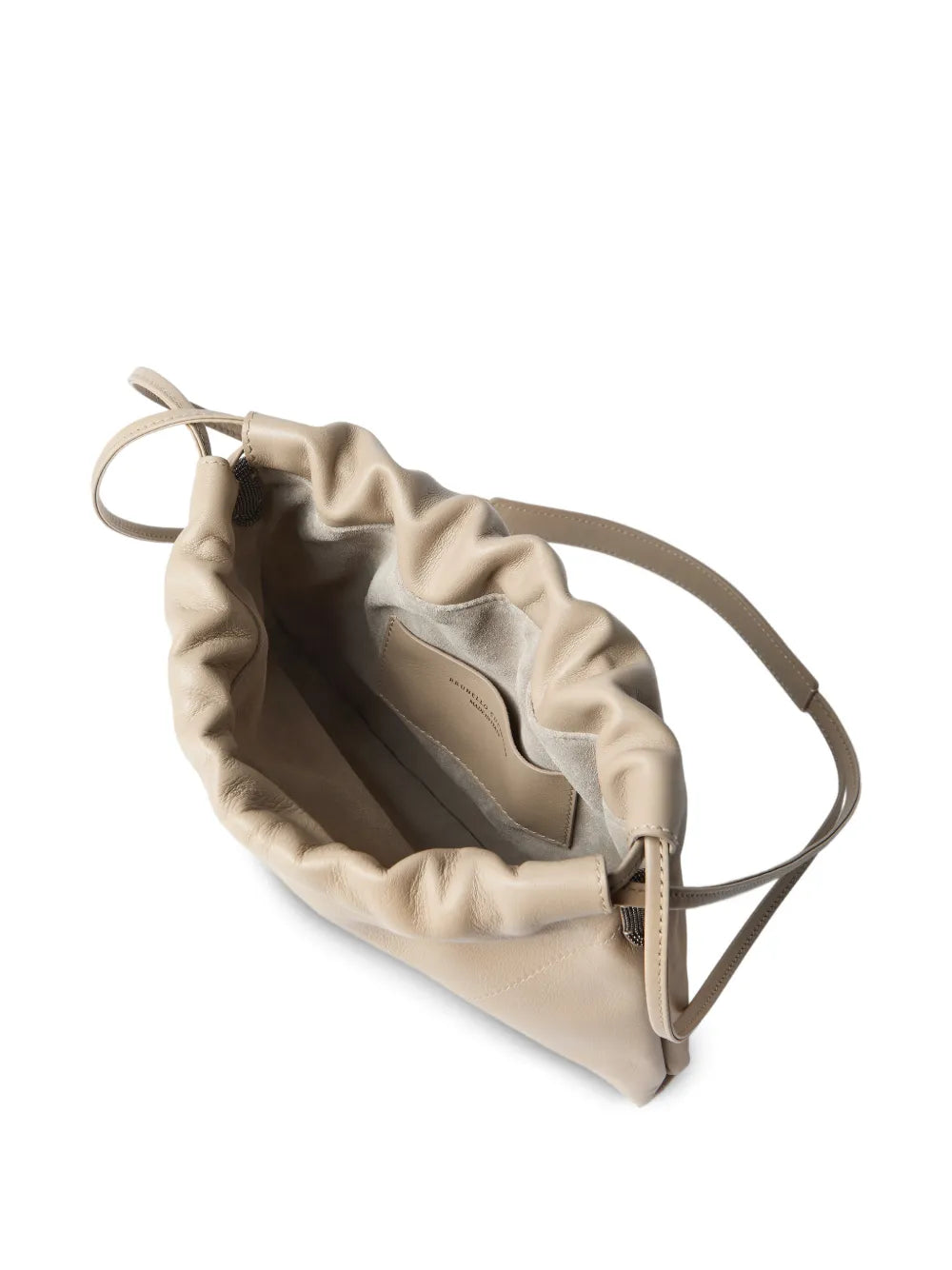 Brunello Cucinelli Bc Duo Monili Detail Leather Shoulder Bag