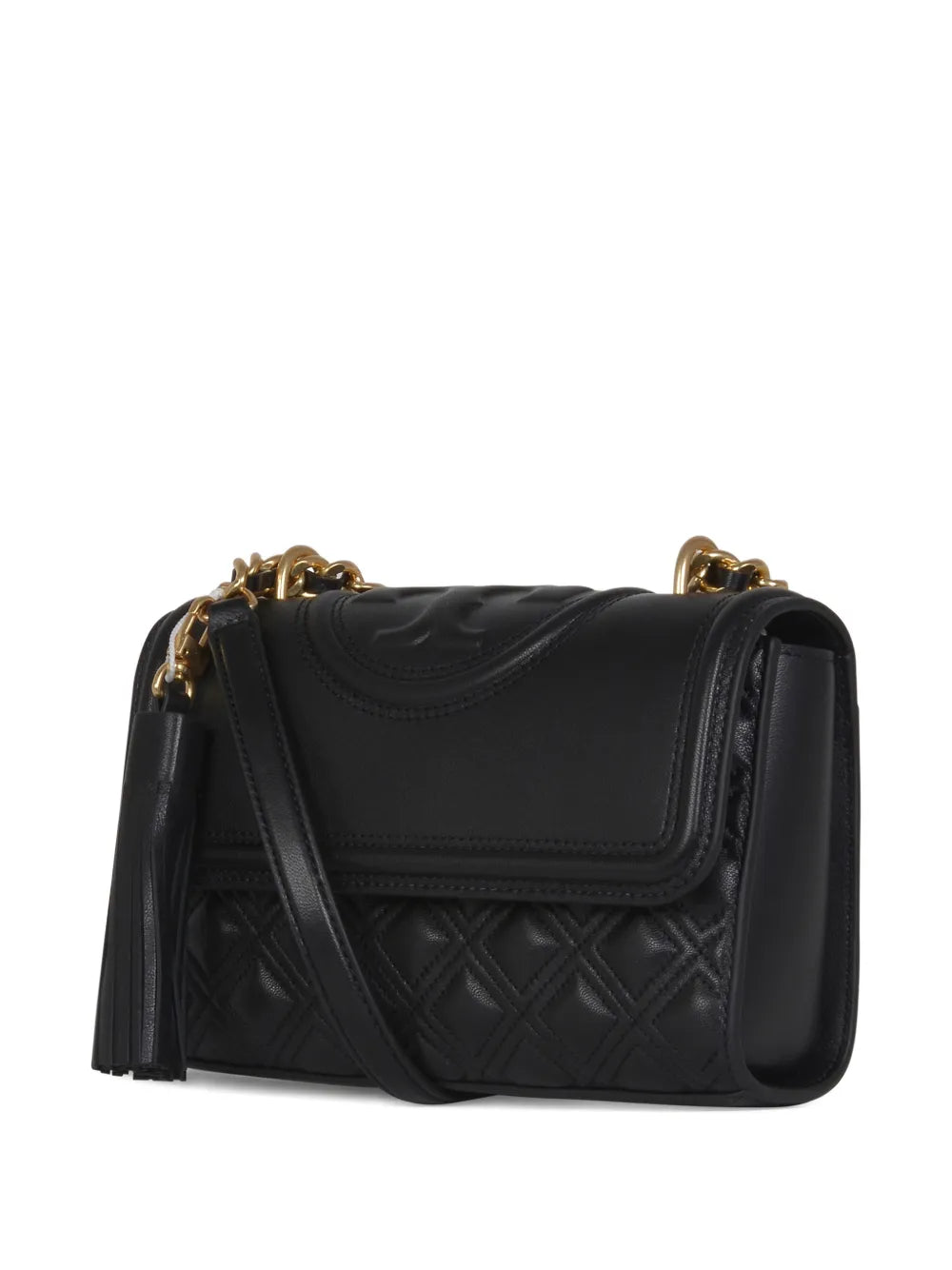 Tory Burch Quilted Tassel Detail Shoulder Bag