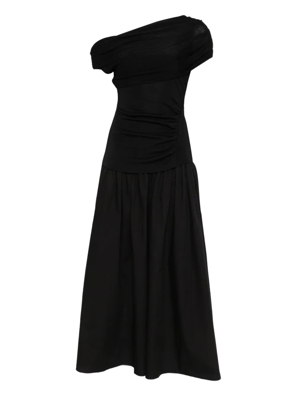 Self Portrait Draped Midi Dress