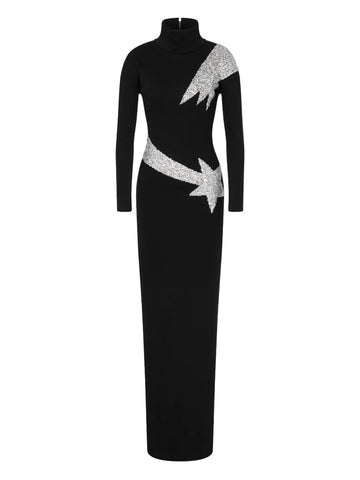 Moschino Zip Fastening Maxi Dress