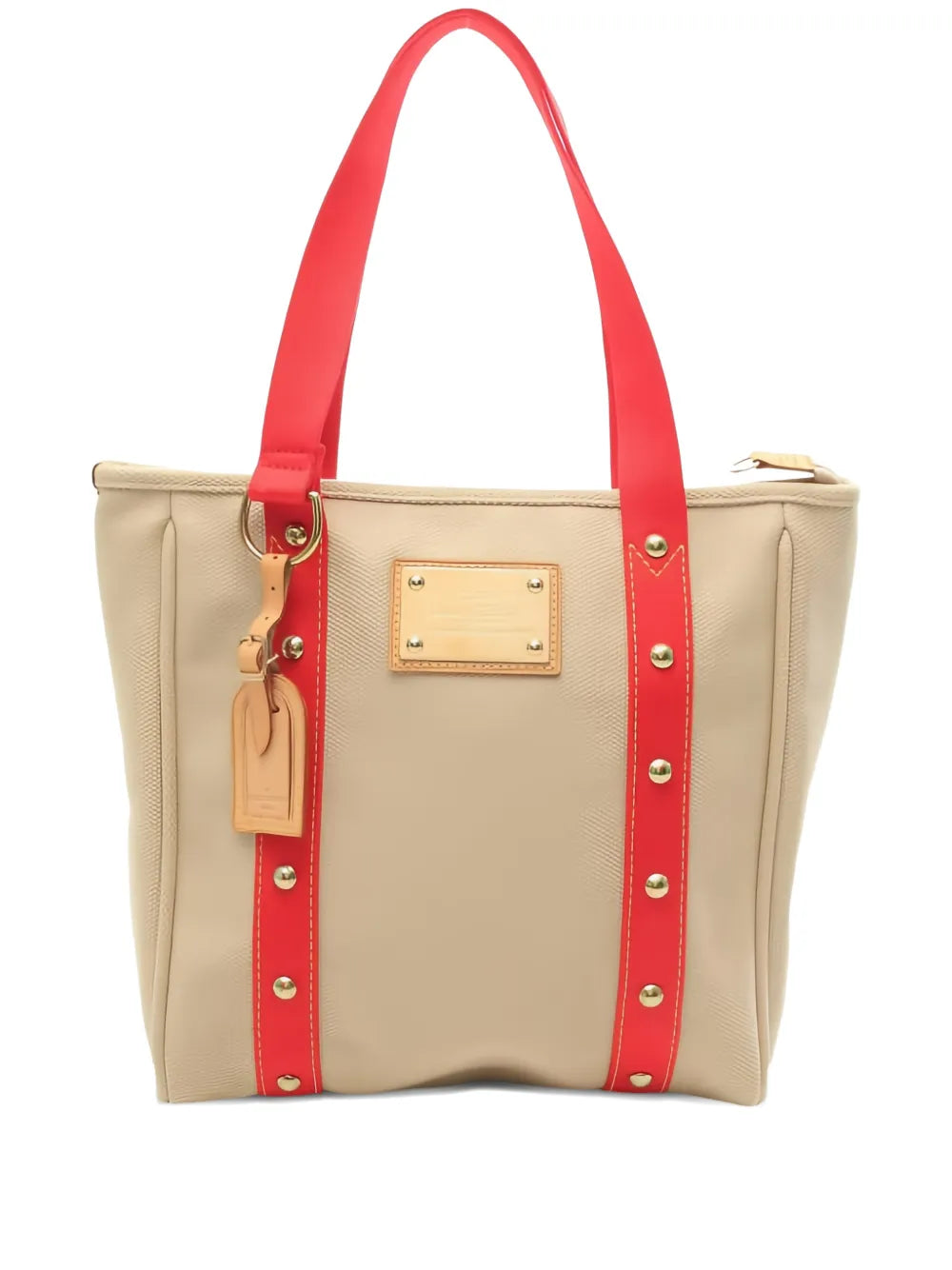 Louis Vuitton Pre Owned 2005 Hippopotamus Mm Studded Detail Shoulder Bag