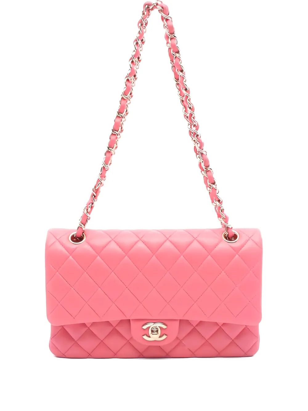 Chanel Pre Owned 2020 2021 Double Flap Shoulder Bag
