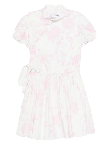 Self Portrait Floral Print Mini Dress