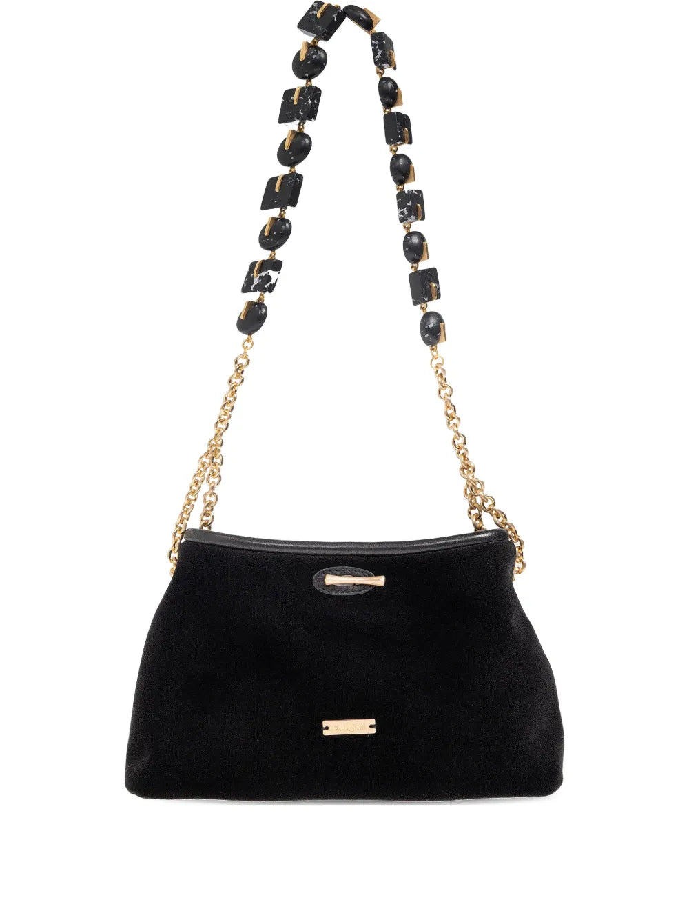 Cult Gaia Small Kiraz Bead Chain Strap Shoulder Bag