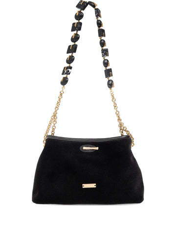 Cult Gaia Small Kiraz Bead Chain Strap Shoulder Bag