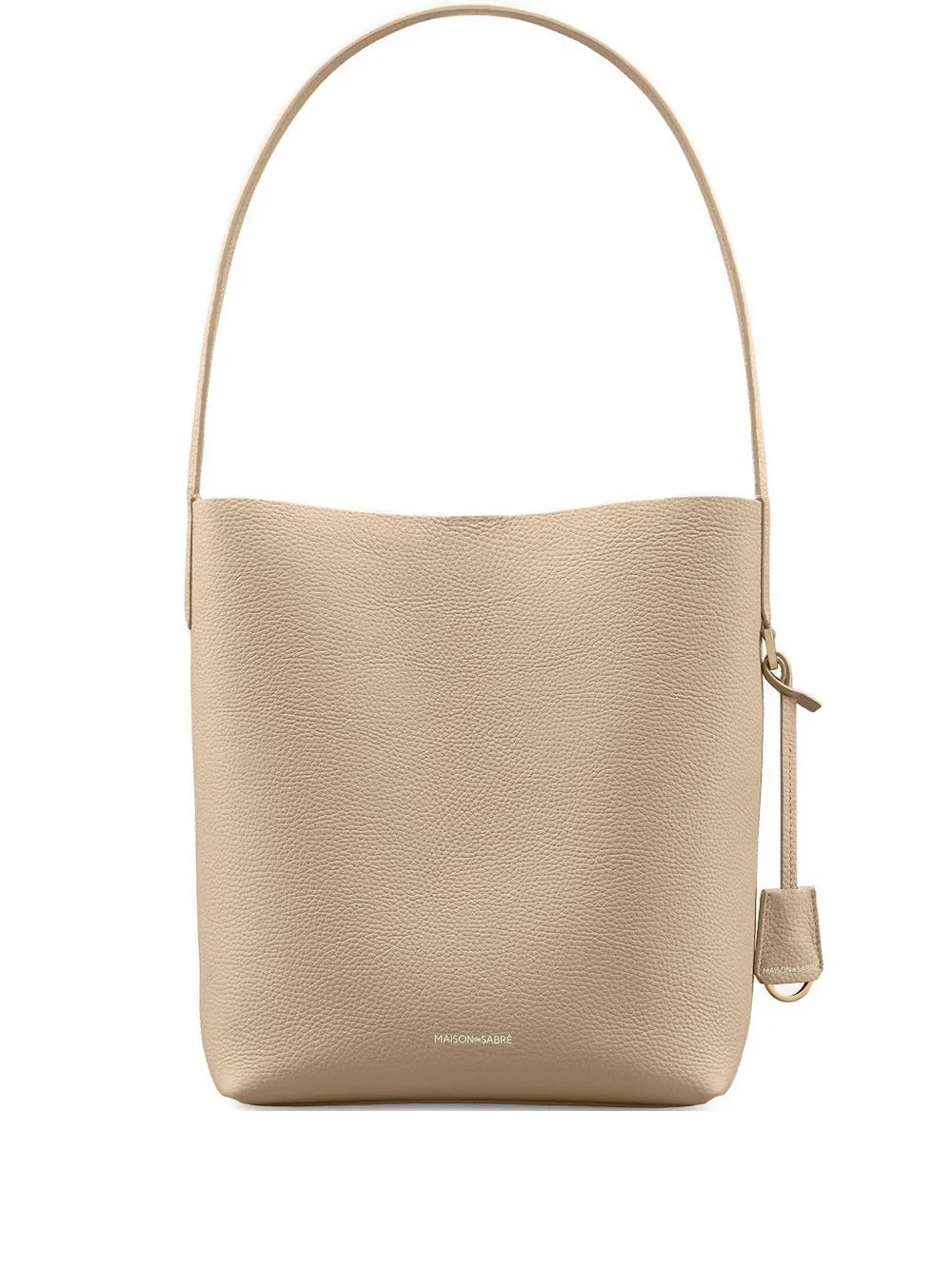 Maison De Sabre Leather Bucket Soft Tote