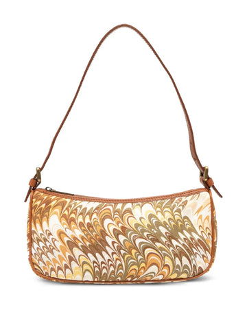 Celine Pre Owned 2000 Printed Canvas Shoulder Bag