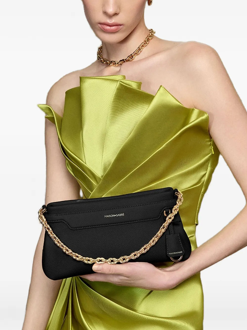 Maison De Sabre The Palais Soiree Eternity Chain Shoulder Bag