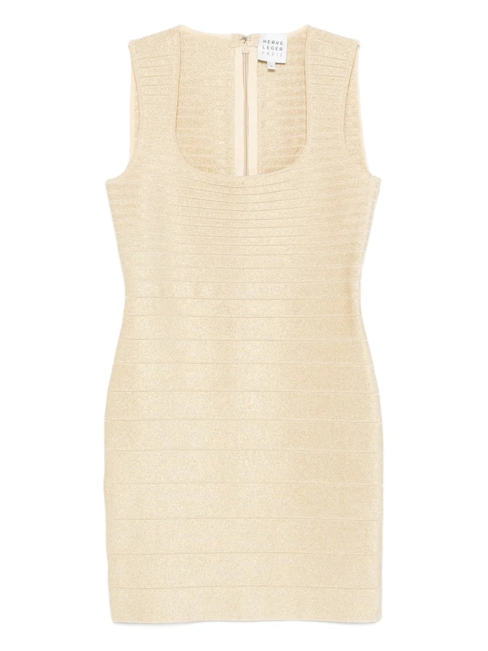 Herve Leger Mirabel Ribbed Mini Dress