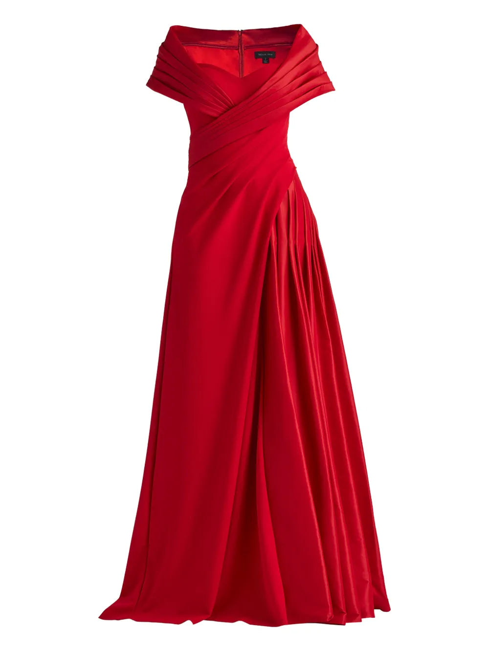 Tadashi Shoji Pleated Draped Gown