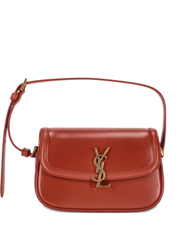 Saint Laurent Mini Solferino Leather Shoulder Bag