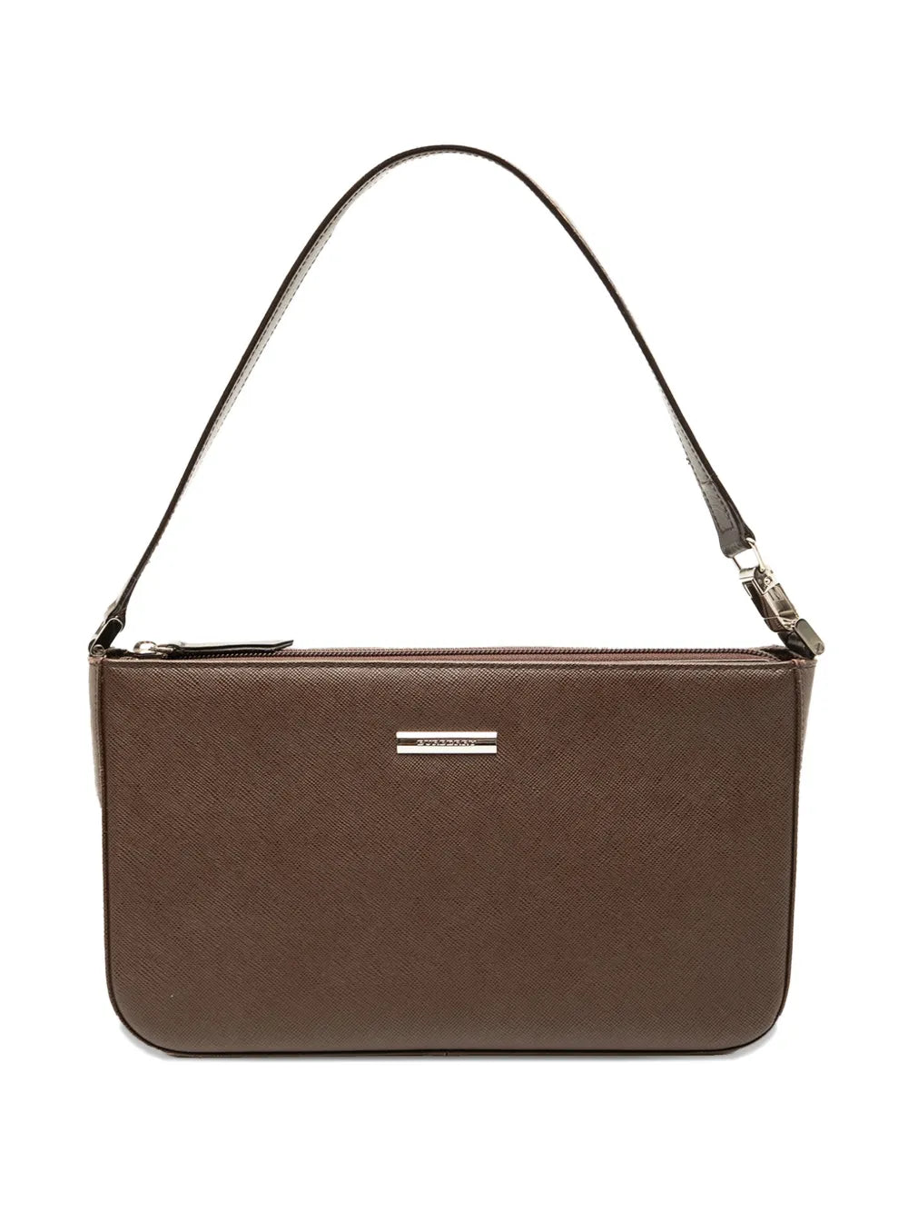 Burberry Pre Owned 2000 2017 Leather Shoulder Bag