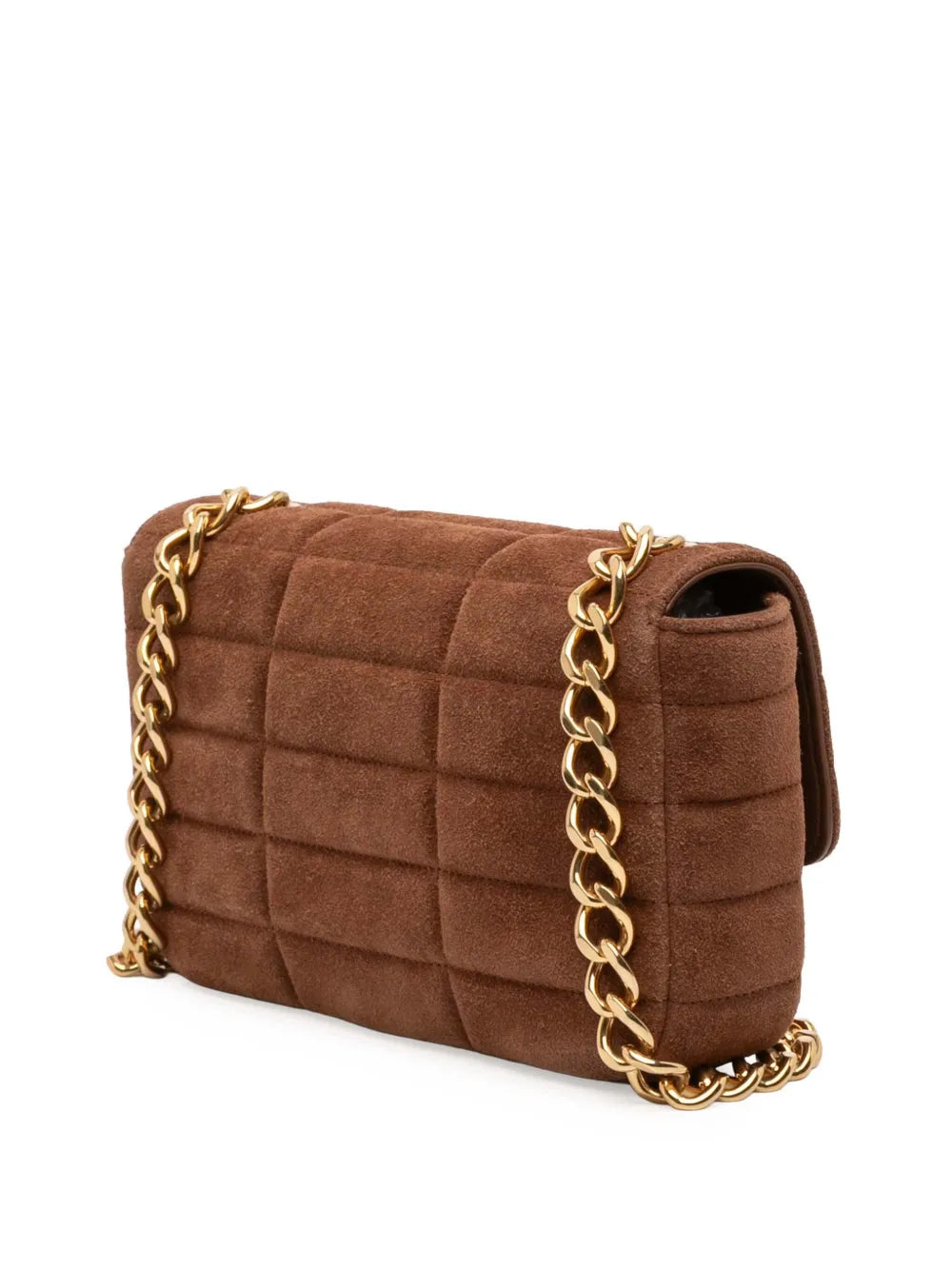 Celine Pre Owned 2023 Suede Monochrome Shoulder Bag