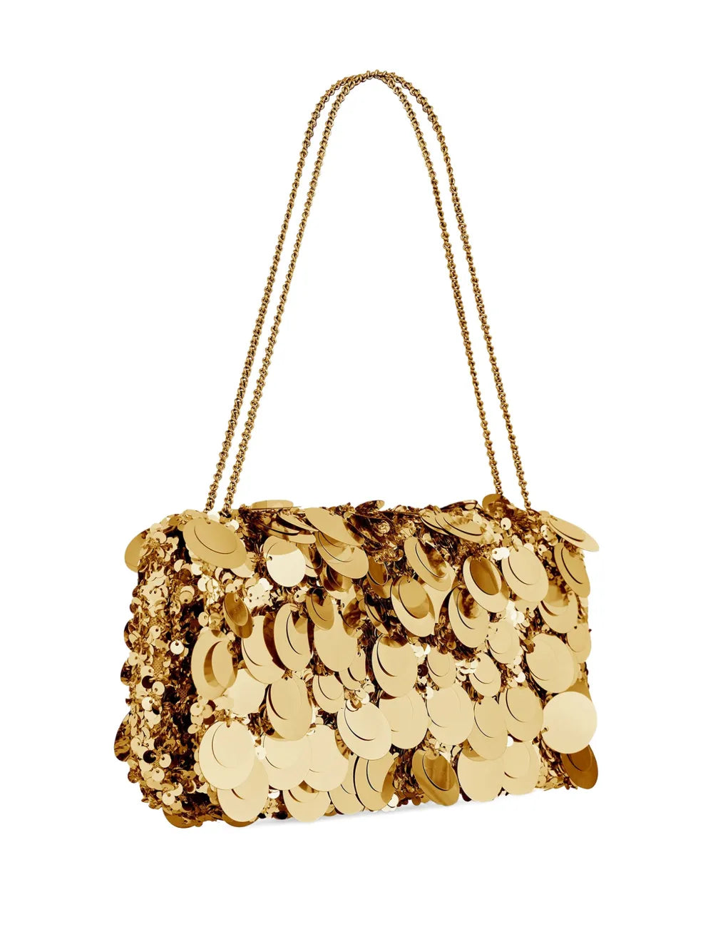 Rabanne Sequin Embroidered Shoulder Bag