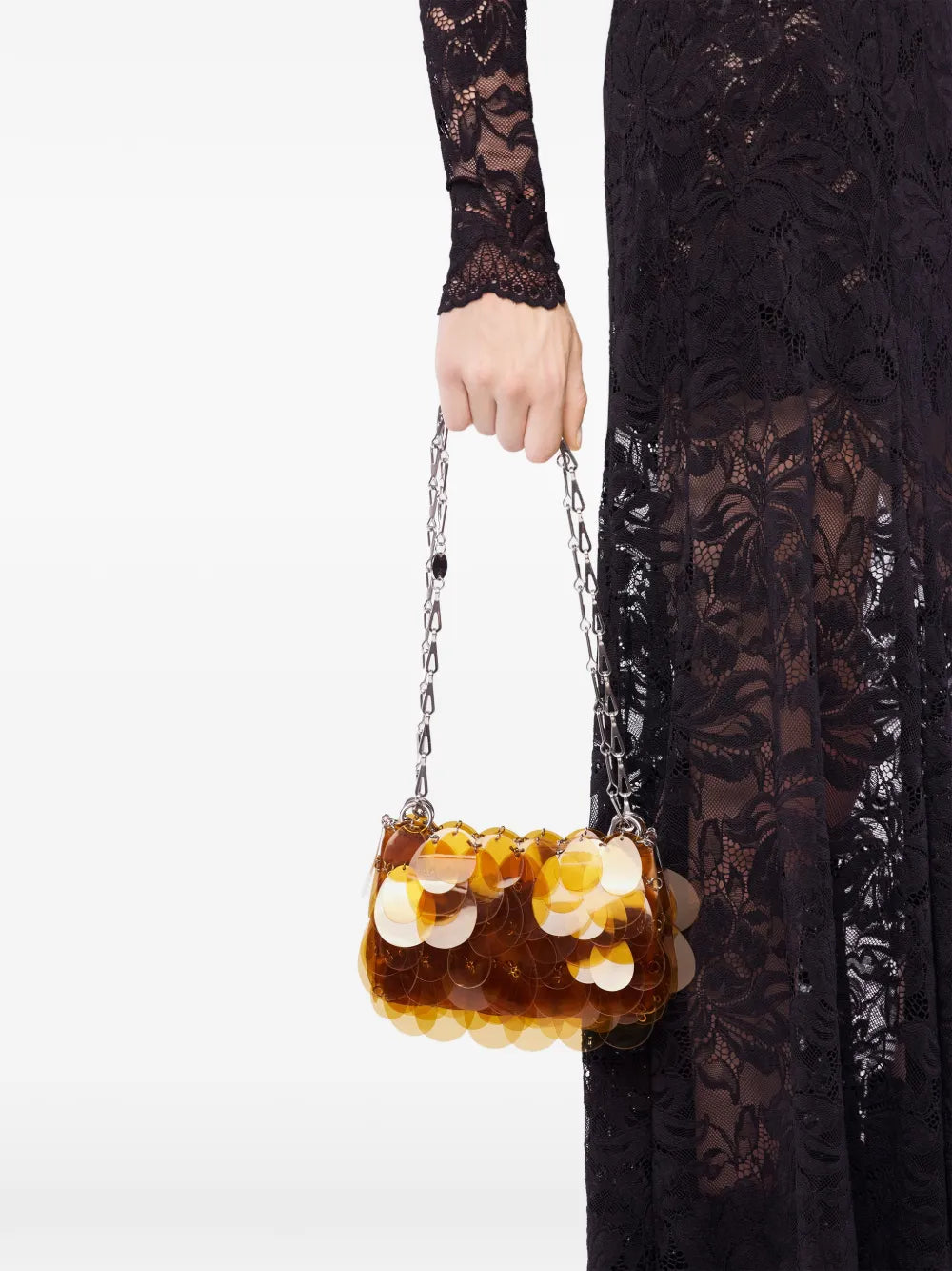 Rabanne Disc Chain Shoulder Bag