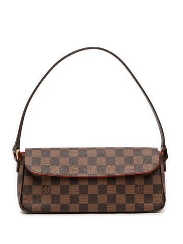Louis Vuitton Pre Owned 2002 Damier Ebene Recoleta Shoulder Bag