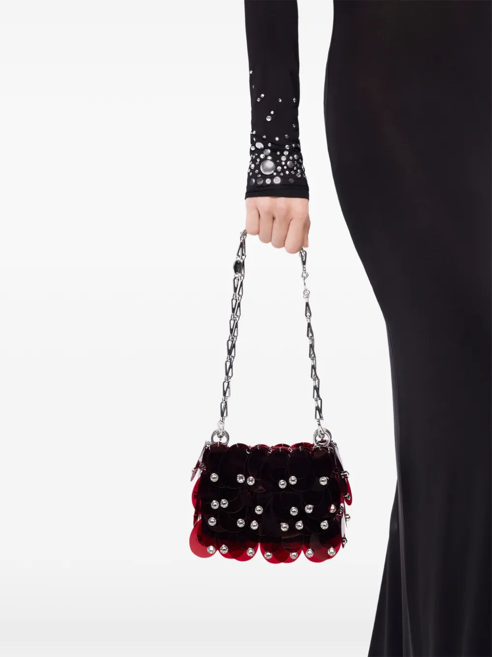 Rabanne Chain Strap Shoulder Bag