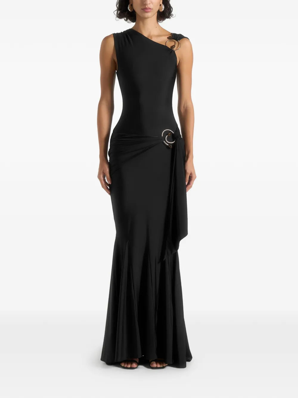 Maniere De Voir Rania Draped Gown
