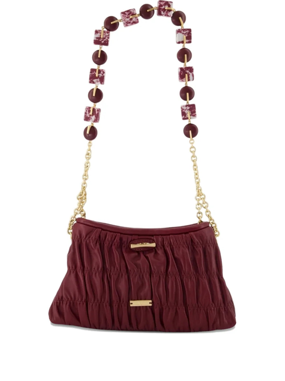 Cult Gaia Mini Kiraz Leather Shoulder Bag