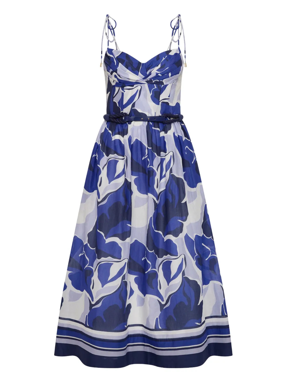 Rebecca Vallance Paros Floral Print Midi Dress