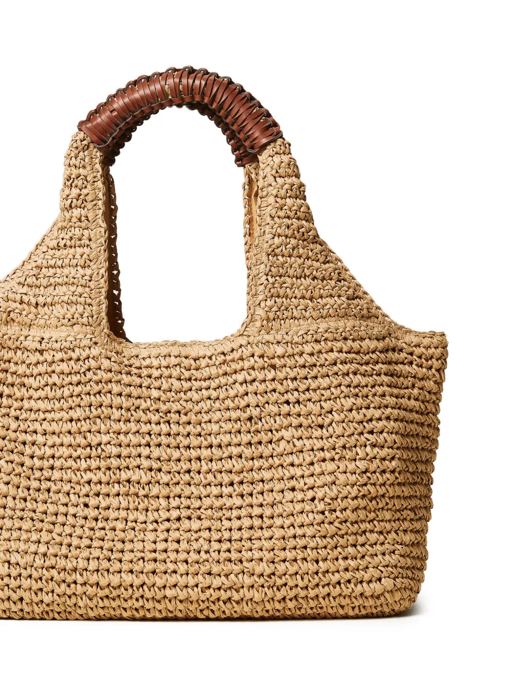 Twinset Woven Effect Logo Plaque Shoulder Bag