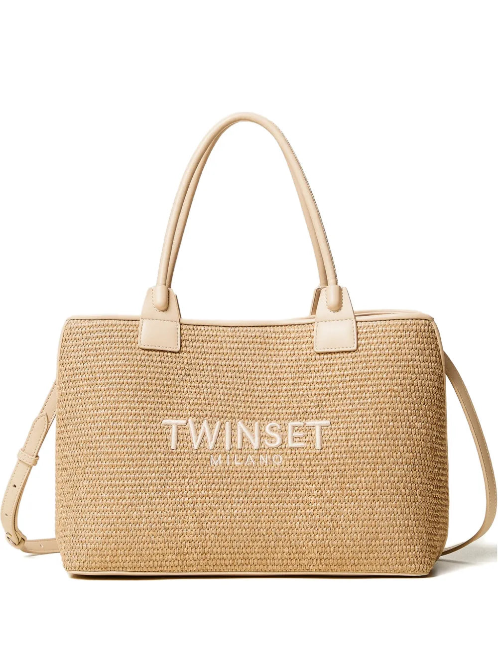 Twinset Woven Tote Bag