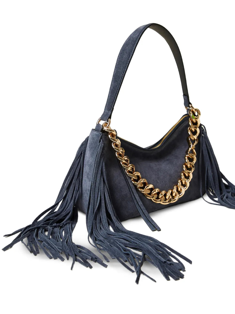 Twinset Liliane Fringed Chain Strap Shoulder Bag