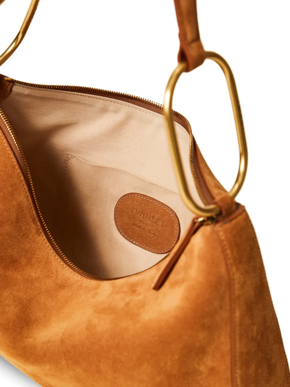 Twinset Medium Liliane Ring Detail Shoulder Bag