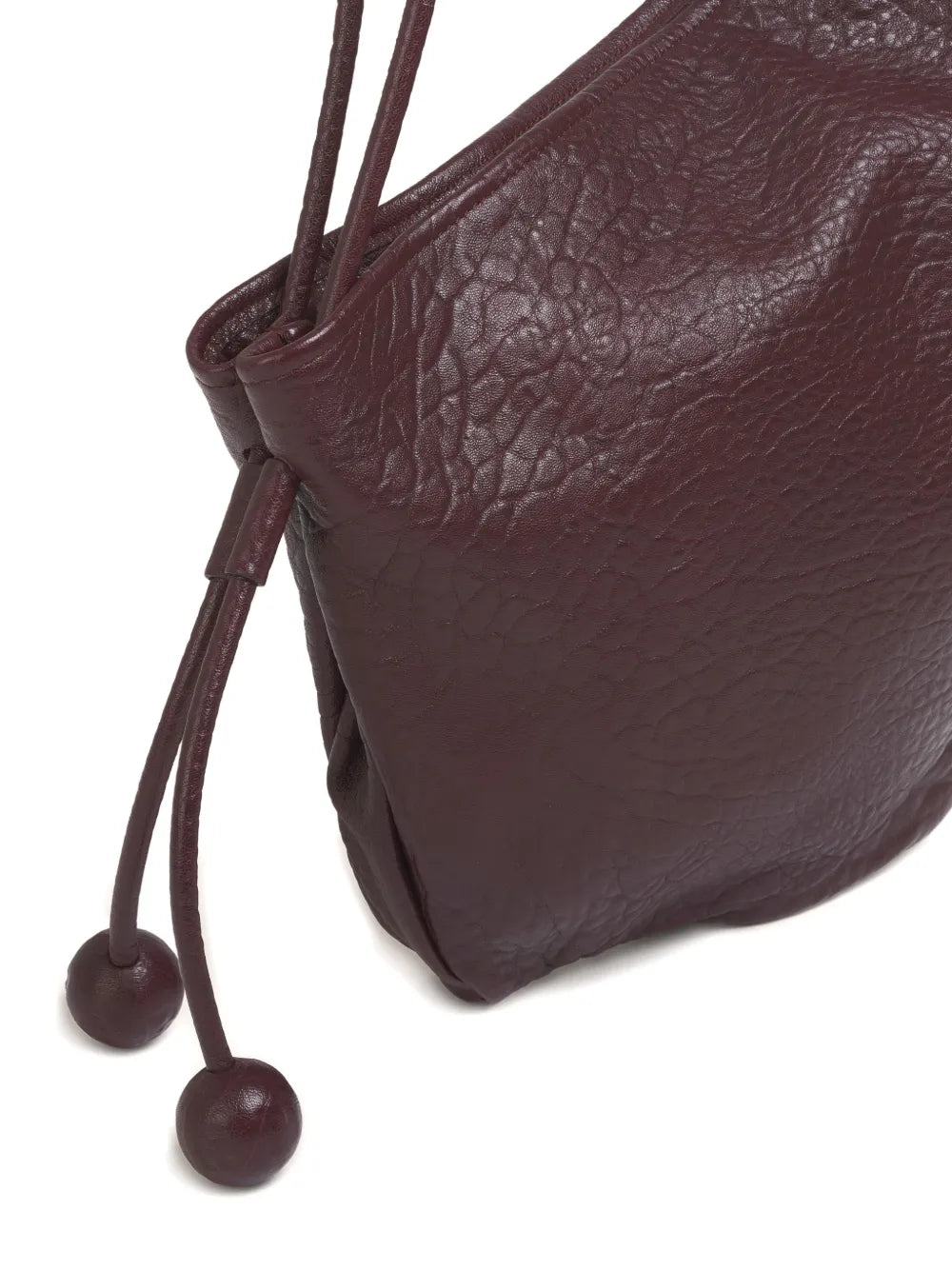 Marni Small Baubles Drawstring Leather Shoulder Bag