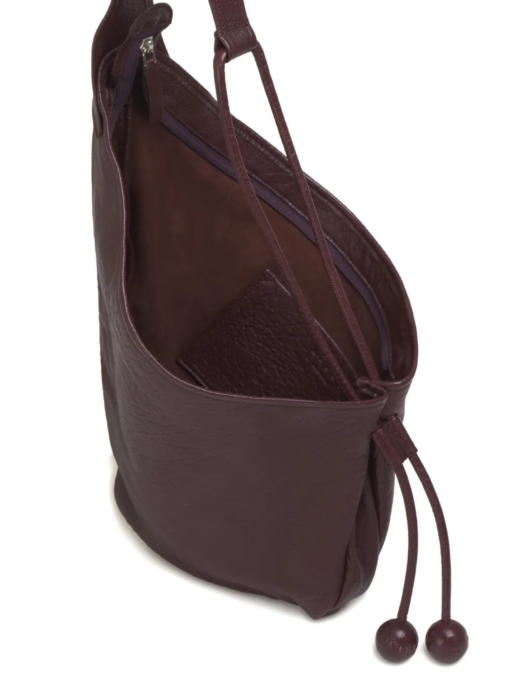 Marni Small Baubles Drawstring Leather Shoulder Bag