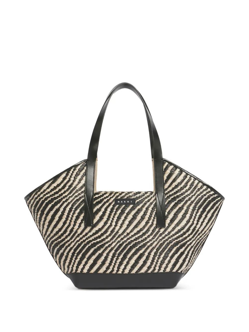Marni Two Tone Waves Shoulder Bag