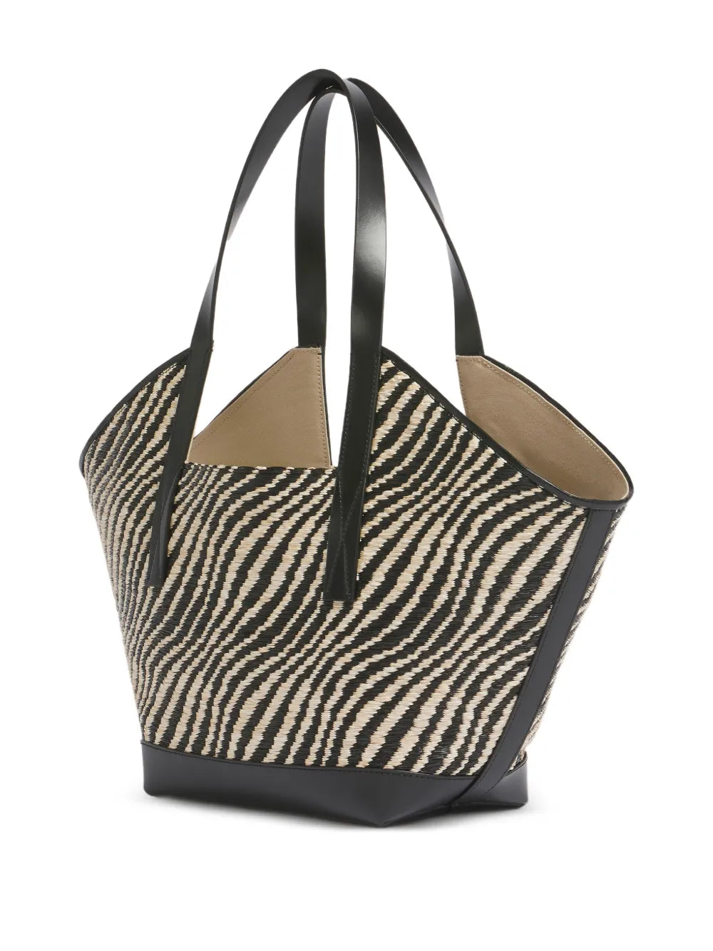 Marni Two Tone Waves Shoulder Bag