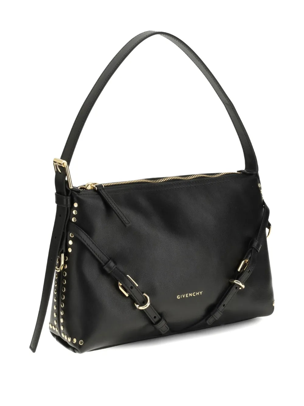 Givenchy Voyou Studded Shoulder Bag