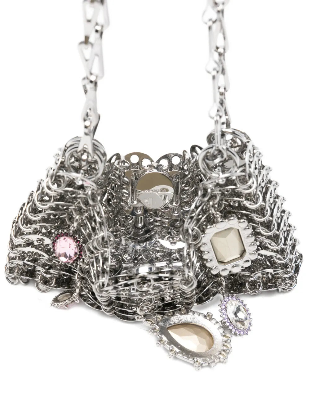 Rabanne Chain Satchel Shoulder Bag