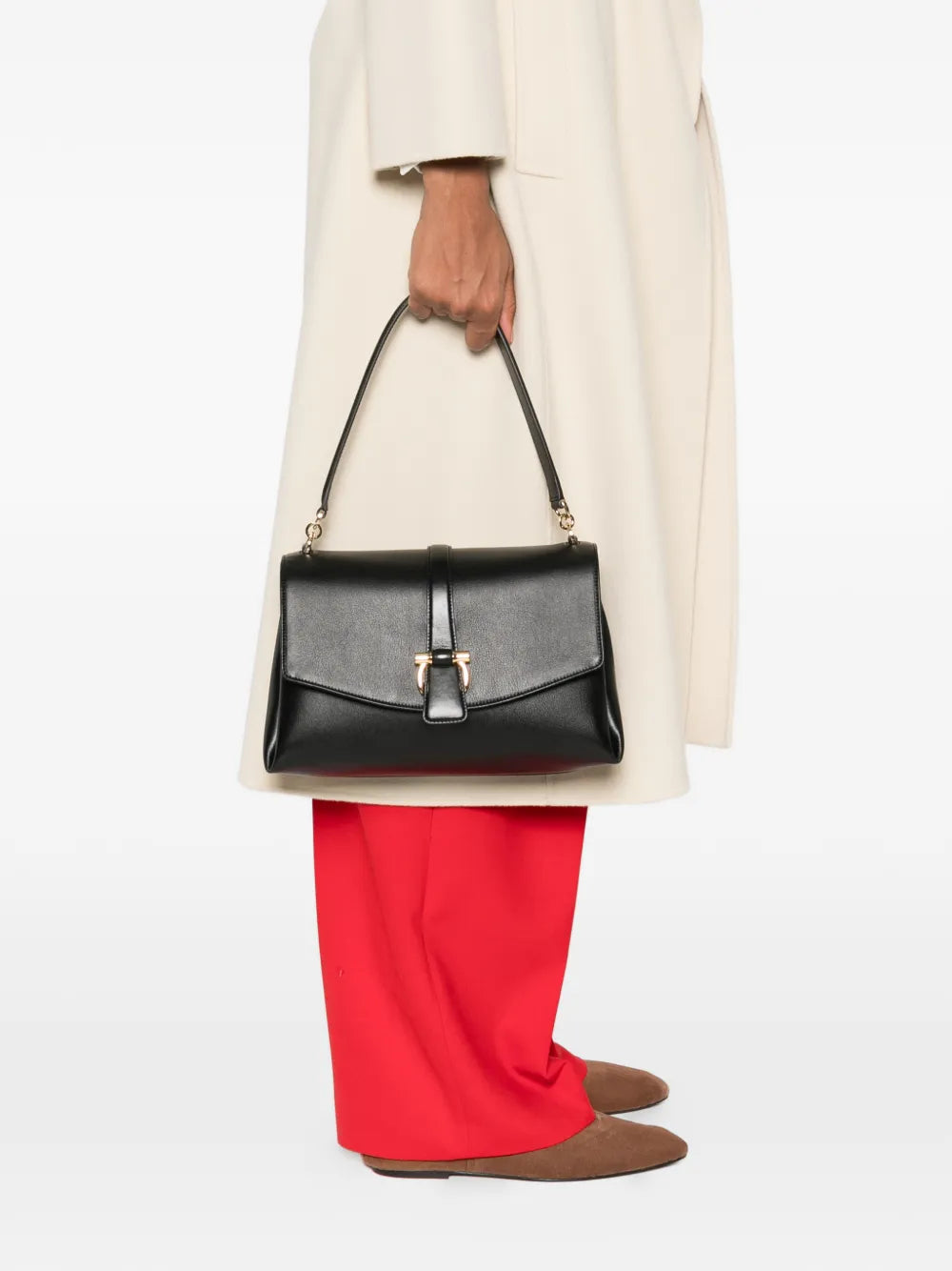 Ferragamo Buckle Tote Bag