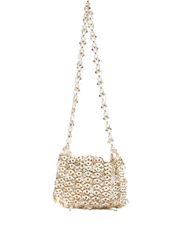 Rabanne Crystal Embellished Chain Shoulder Bag